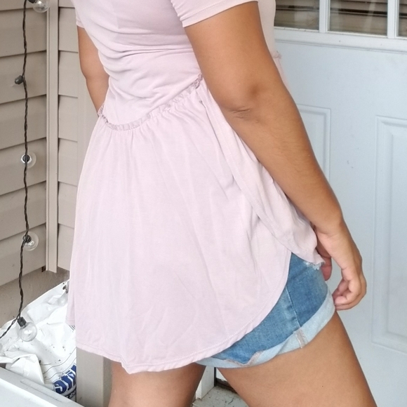 LILAC PURPLE TUNIC TOP - Picture 4 of 8